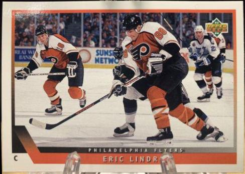 Eric Lindros #30 Hockey Cards 1993 Upper Deck