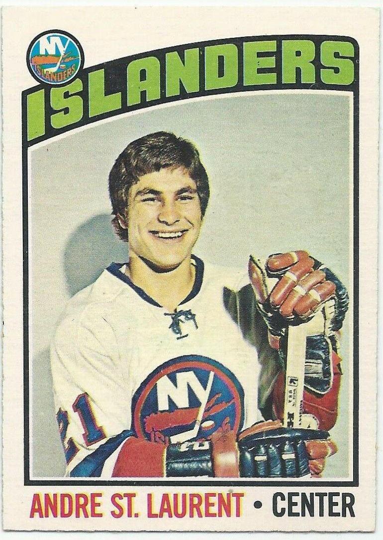 Andre St. Laurent #29 Hockey Cards 1976 O-Pee-Chee