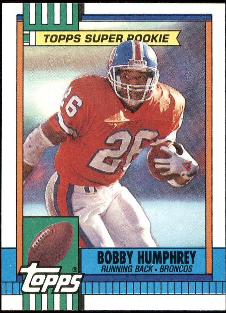 Bobby Humphrey #32 Football Cards 1990 Topps