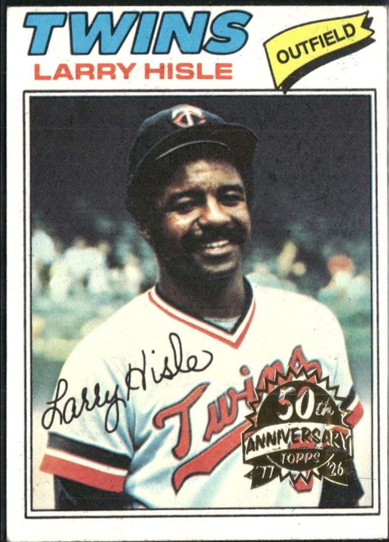 Larry Hisle #375 2026 Topps Heritage 50th Anniversary Buybacks Baseball