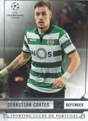 Sebastian Coates #178 Soccer Cards 2016 Topps UEFA Champions League Showcase