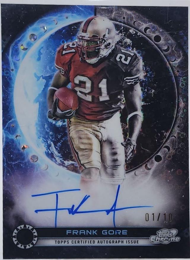 Frank Gore [Black Eclipse Refractor] #EQA-FGO