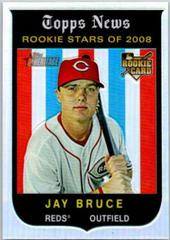 Jay Bruce [Refractor] #C300 Baseball Cards 2008 Topps Heritage Chrome Prices