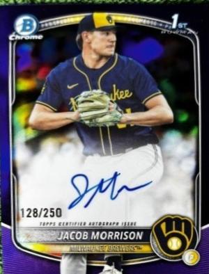 Jacob Morrison [Purple Refractor] #CPA-JMO