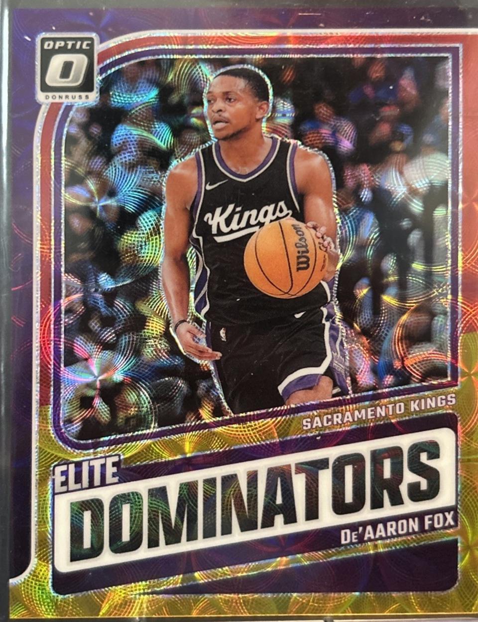De'Aaron Fox [Red Gold International] #13