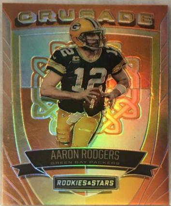 Aaron Rodgers #7 Football Cards 2017 Panini Rookies & Stars Crusade