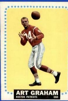 Art Graham #11 Football Cards 1964 Topps