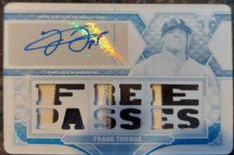 Frank Thomas #TTAR-FT1 2022 Topps Triple Threads Baseball Autograph Relics