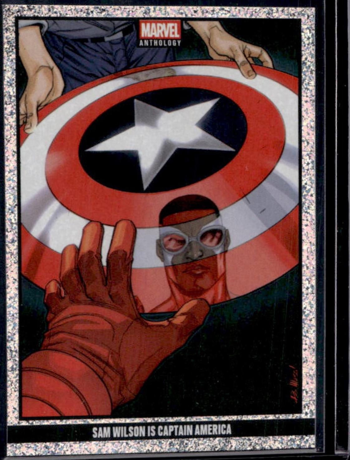 Sam Wilson is Captain America [Holo Stardust] #89