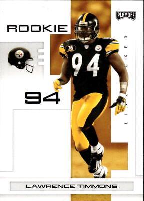 Lawrence Timmons #141 Football Cards 2007 Playoffs NFL