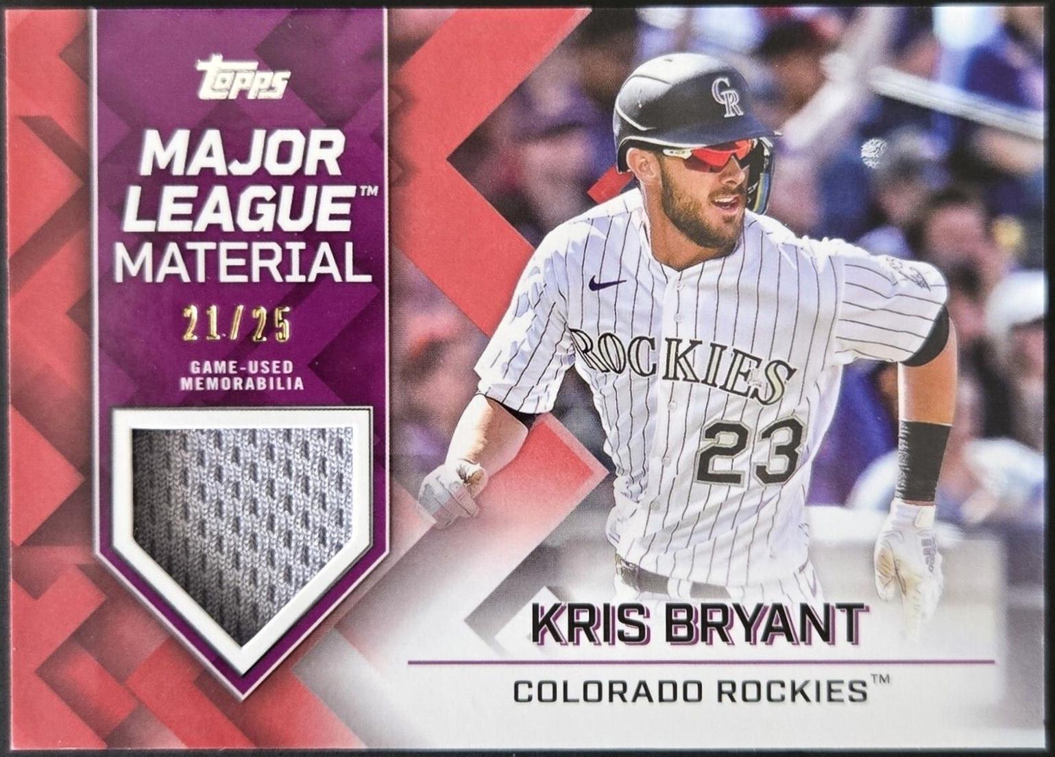 Kris Bryant [Red] #MLM-KB
