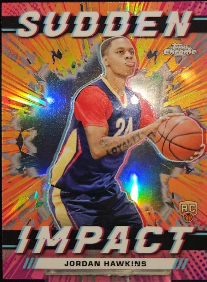 Jordan Hawkins [Orange Basketball Refractor] #SI-4