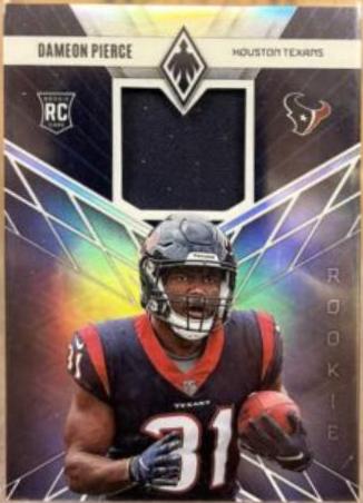 Dameon Pierce #RME-11 Football Cards 2022 Panini Phoenix Rookie Memorabilia