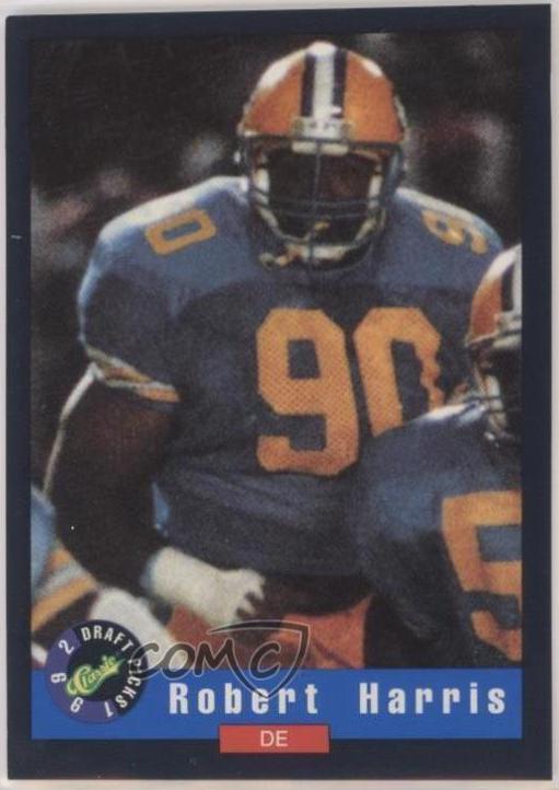 Robert Harris #70 Football Cards 1992 Classic Draft Picks