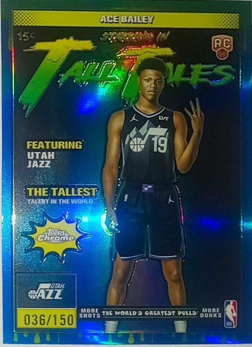 Ace Bailey [Refractor Blue] #TT-23 Prices | 2025 Topps Chrome Tall