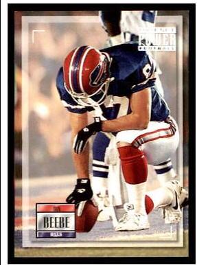 Don Beebe #182 1993 Pro Set Power Football