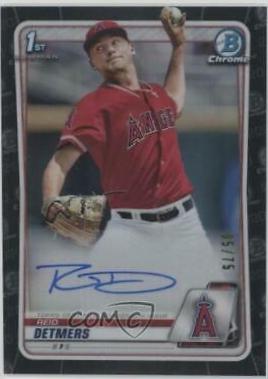 Reid Detmers [Black Refractor] #CDA-RD