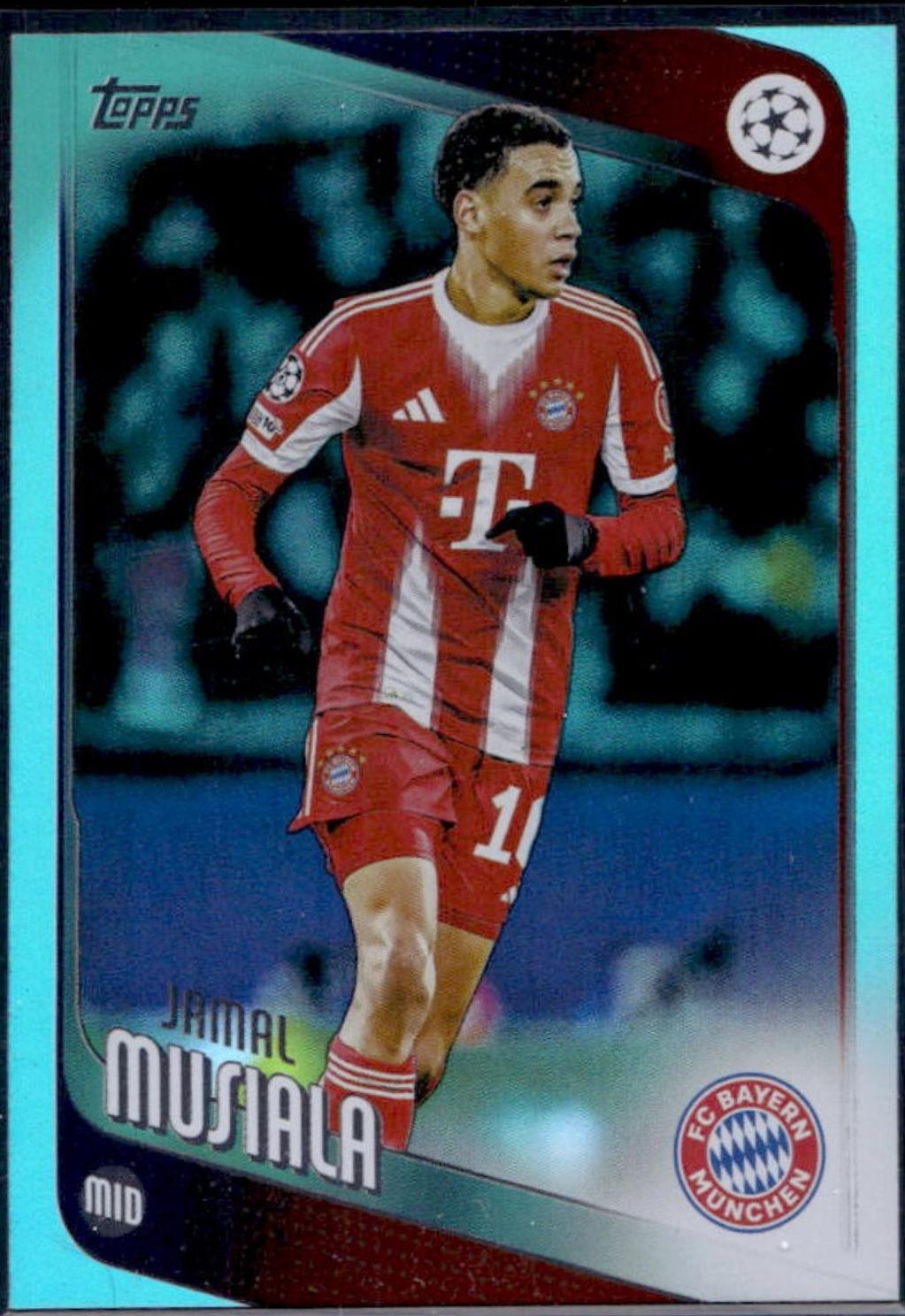 Jamal Musiala [Aqua Foil] #130