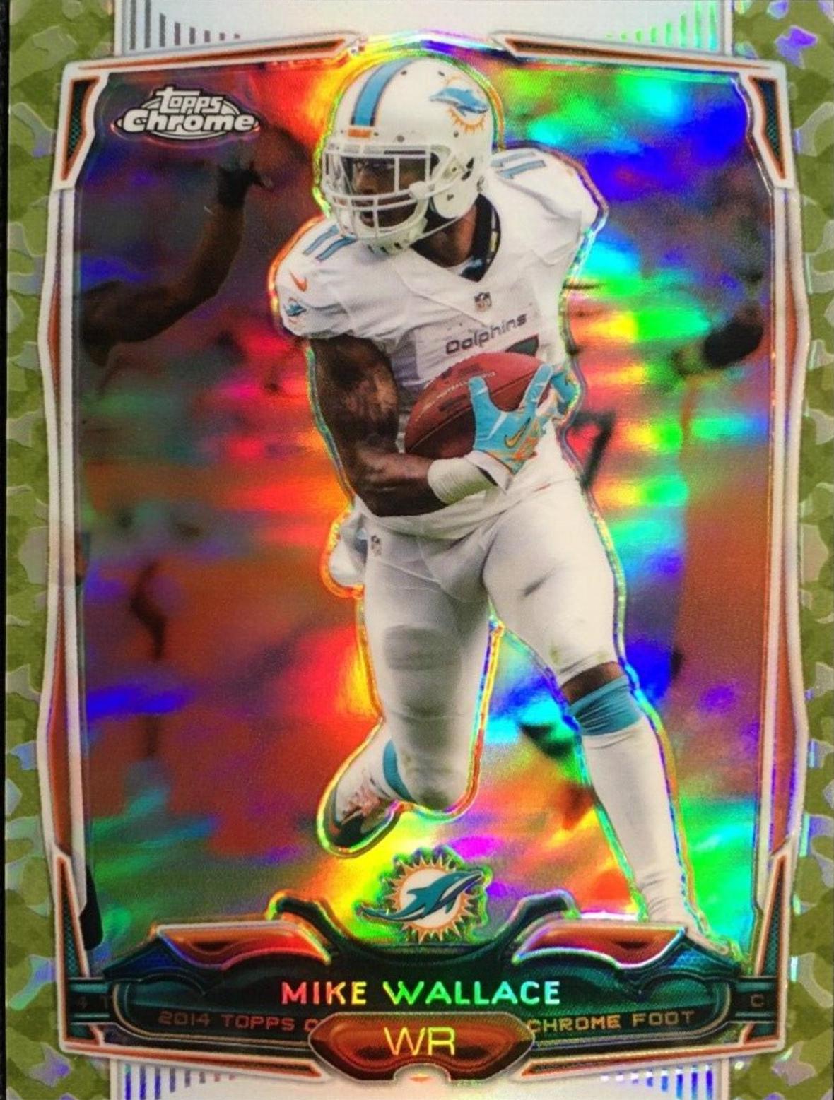 Mike Wallace [Camo Refractor] #68