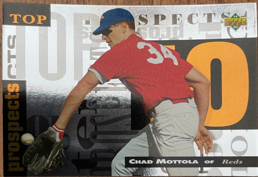 Chad Mottola #5 Baseball Cards 1993 Upper Deck Top Prospects