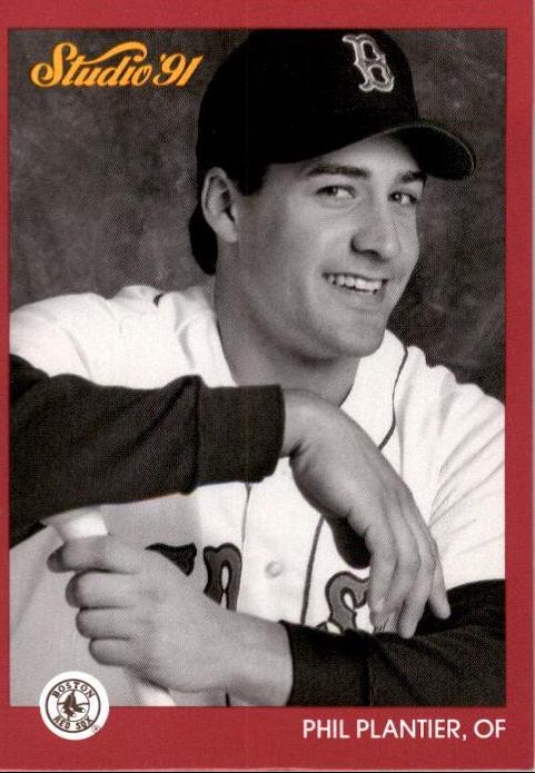 Phil Plantier #18 Baseball Cards 1991 Studio
