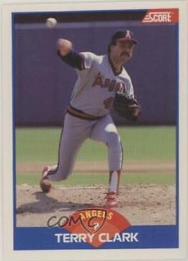 Terry Clark #566 Baseball Cards 1989 Score