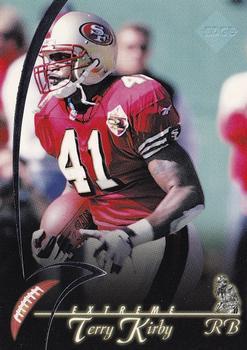 Terry Kirby #P148 Football Cards 1997 Collector's Edge Extreme Foil