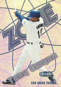 Tony Gwynn #8 Z Baseball Cards 1998 Fleer Zone