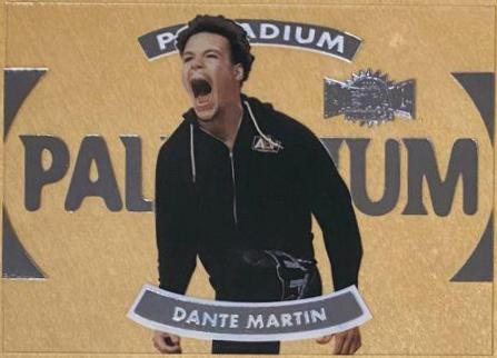 Dante Martin #P-21 Wrestling Cards 2022 SkyBox Metal Universe AEW Palladium