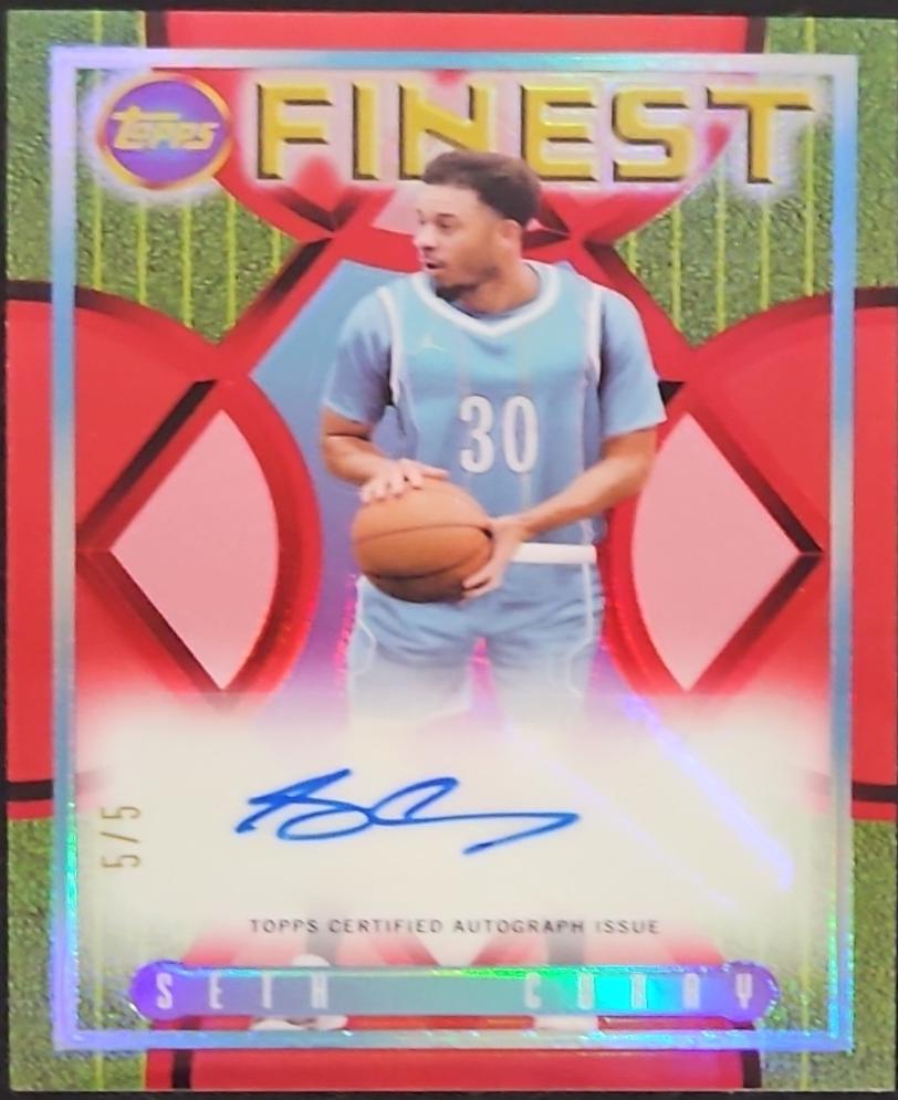 Seth Curry [Red Refractor] #FLA-SC