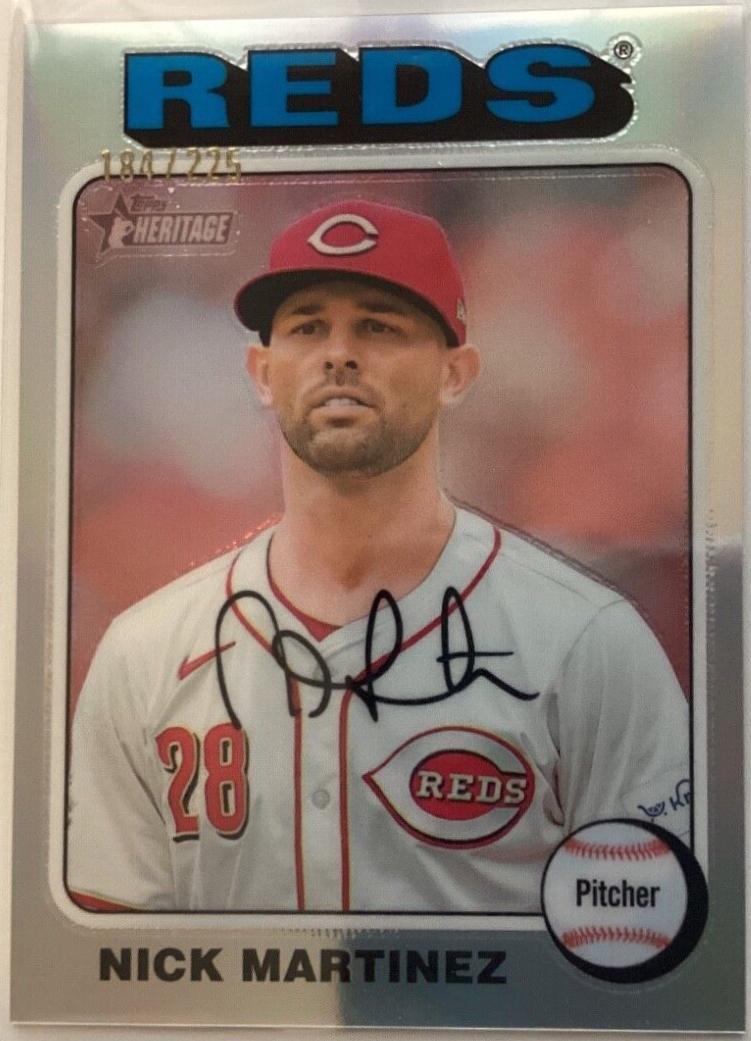 Nick Martinez [Silver Chrome] #560