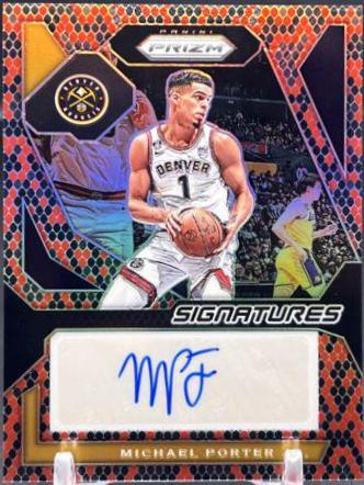 Michael Porter Jr. [Snakeskin Prizm] #SIG-MPJ Prices | 2023 Panini