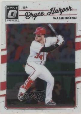 Bryce Harper #152 2017 Panini Donruss Optic Baseball