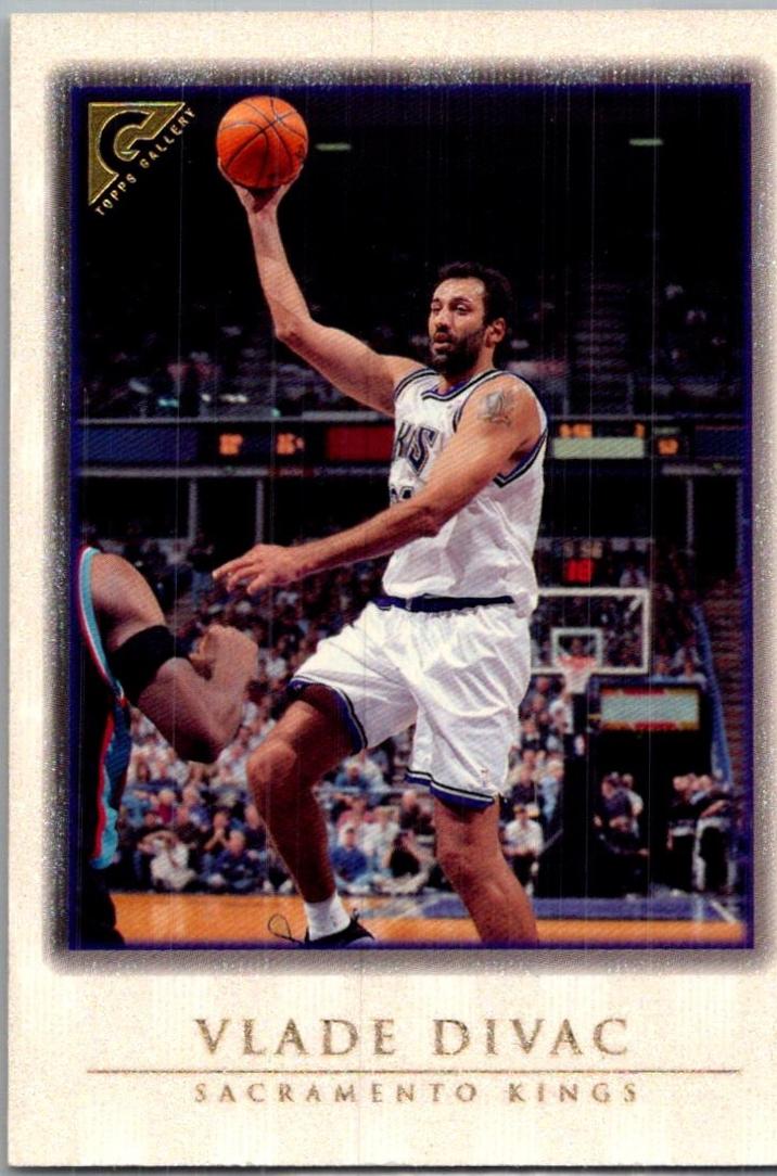 Vlade Divac #44 1999-00 Topps Gallery Basketball