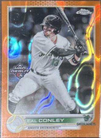 Cal Conley [Orange Lava Refractor] #PDC-195