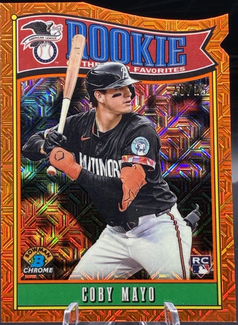 Coby Mayo [Orange Mojo] #ROY-2 Prices | 2025 Bowman Rookie of the Year ...