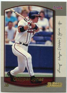 Chipper Jones #2 Baseball Cards 2000 Bowman