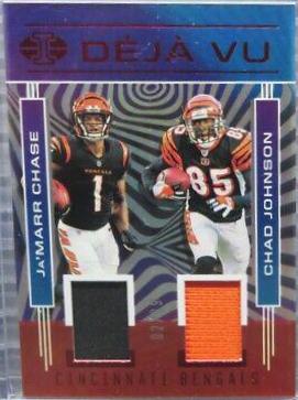 Ja'Marr Chase, Chad Johnson [Red] #DV-JC
