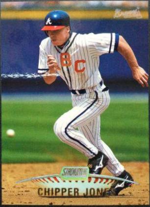 Chipper Jones #2 Baseball Cards 1999 Stadium Club