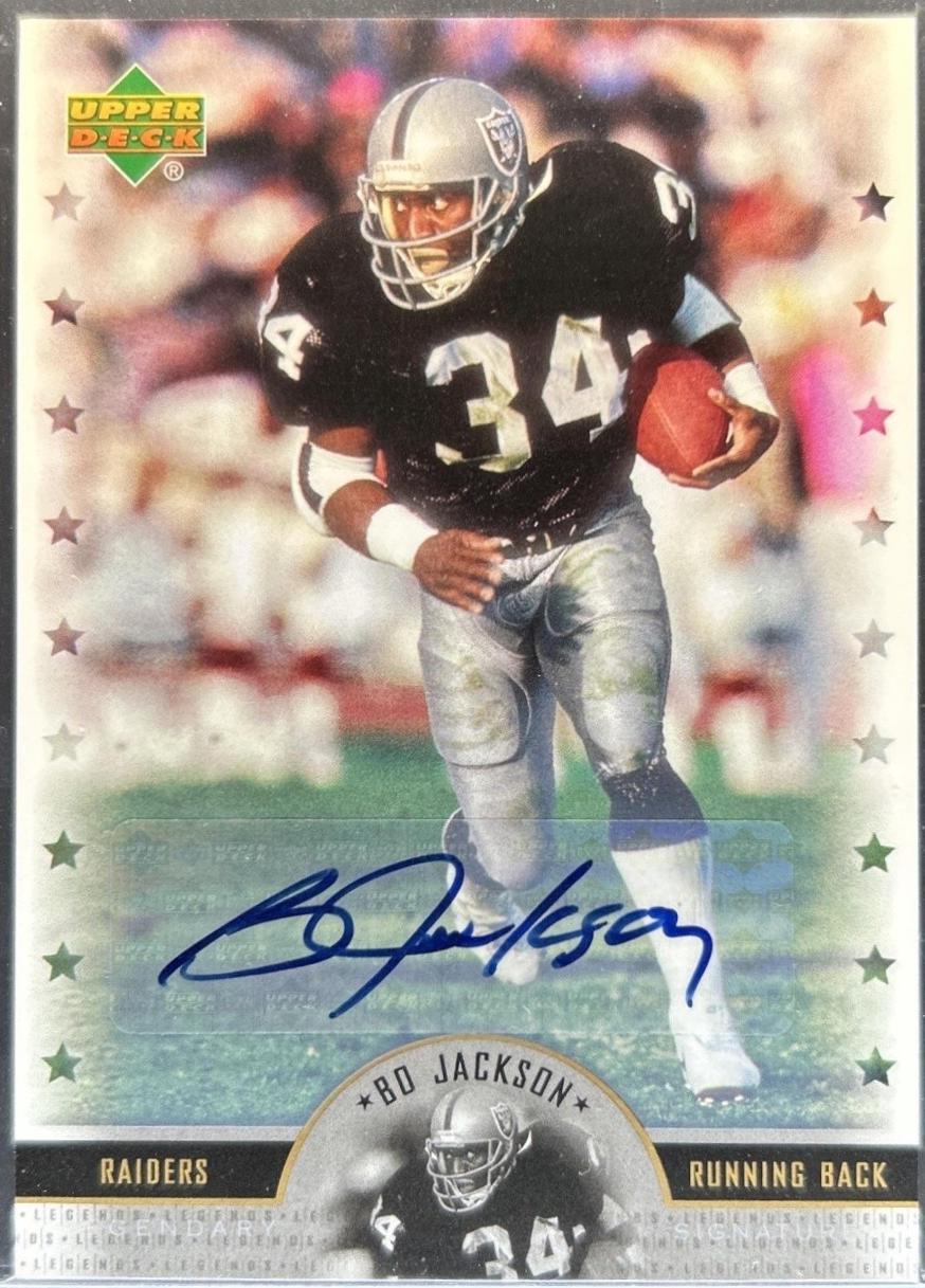 Bo Jackson #LS-BJ 2005 Upper Deck Legends Legendary Signatures Football