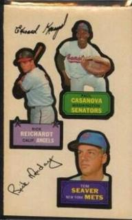 Paul Casanova, Rick Reichardt, Tom Seaver