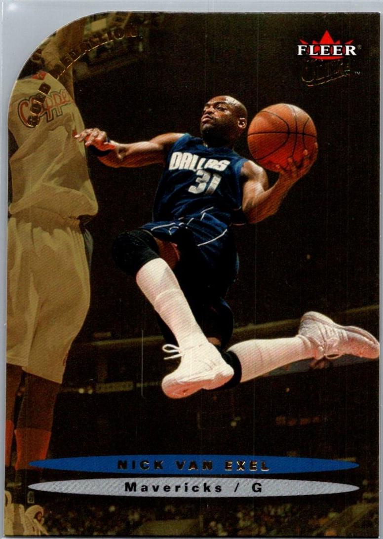 Nick Van Exel #28 2003 Ultra Gold Medallion Basketball