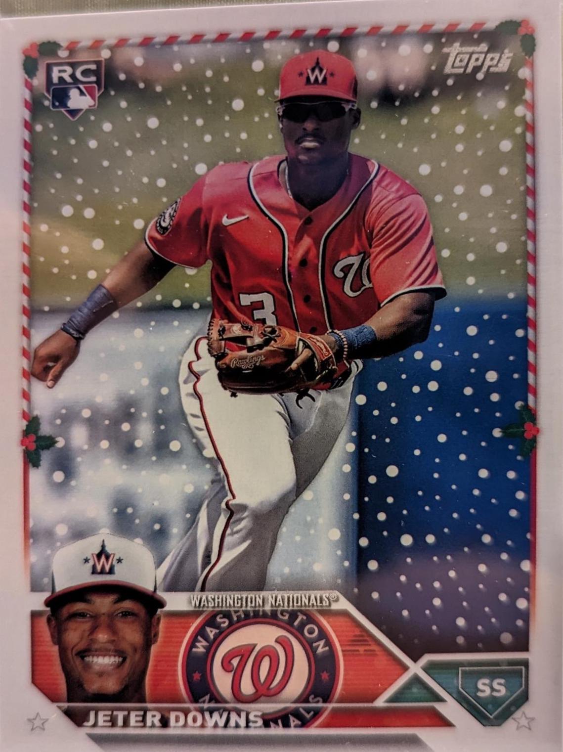 Jeter Downs #H103 Baseball Cards 2023 Topps Holiday