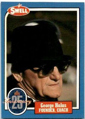 George Halas #48 Football Cards 1988 Swell Greats