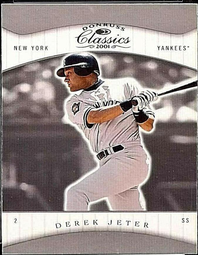 Derek Jeter #5 Baseball Cards 2001 Donruss Classics