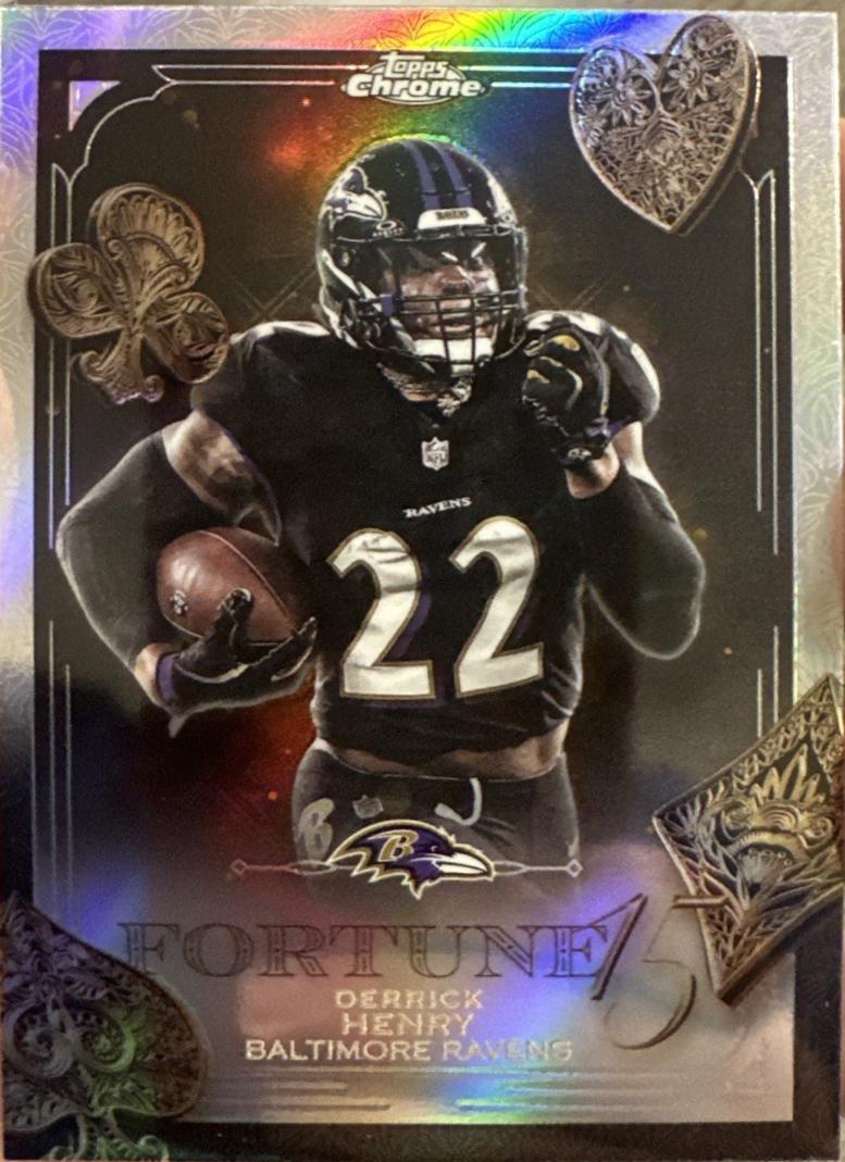 Derrick Henry [Refractor] #F15-10 Prices | 2025 Topps Chrome
