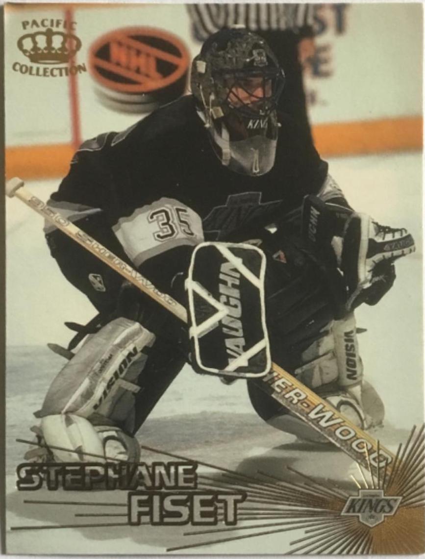 Stephane Fiset #245 Hockey Cards 1997 Pacific Crown