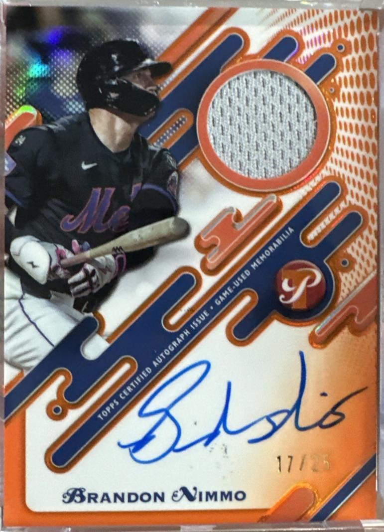 Brandon Nimmo [Orange Refractor] #PPAR-BN