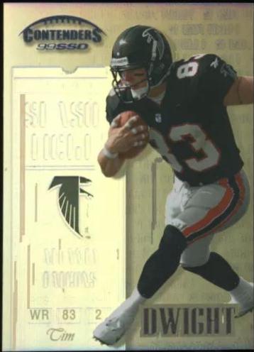 Tim Dwight #56 Football Cards 1999 Playoff Contenders Ssd