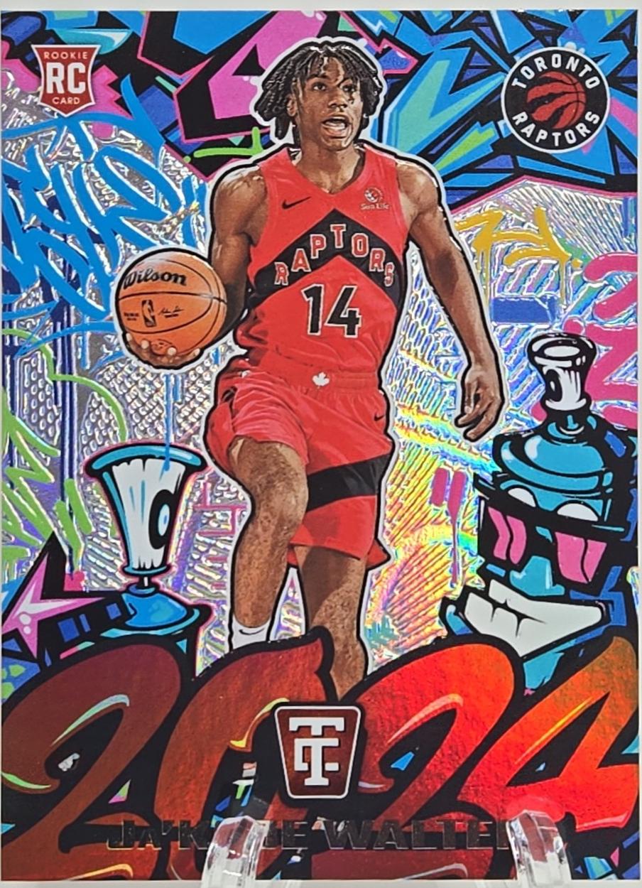 Ja'Kobe Walter #2 Basketball Cards 2024 Panini Totally Certified 2024